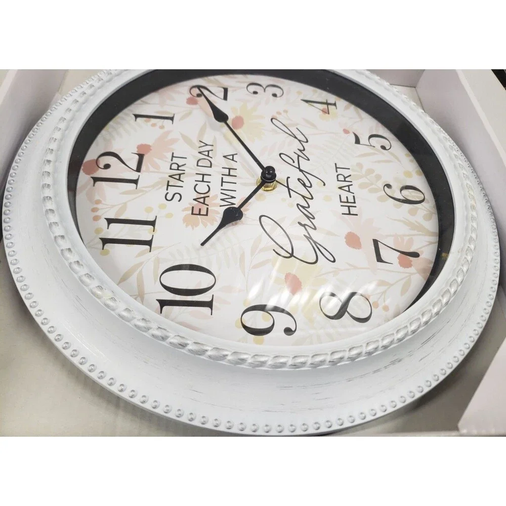 Plastic Wall Clock, 12.2